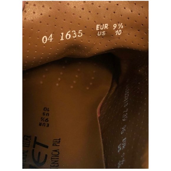 VITO MMS70 MEN\'S SHOES SIZE 10 (EUR 9.5) BROWN LEATHER LACE UP MEPHISTO
